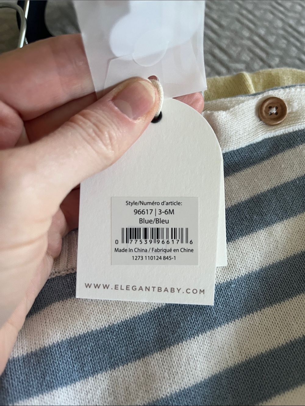 Elegant Baby Blue Stripe Nautical Kids Matching Set Knit Adventure Cargo Sz. 3-6 - Picture 15 of 15